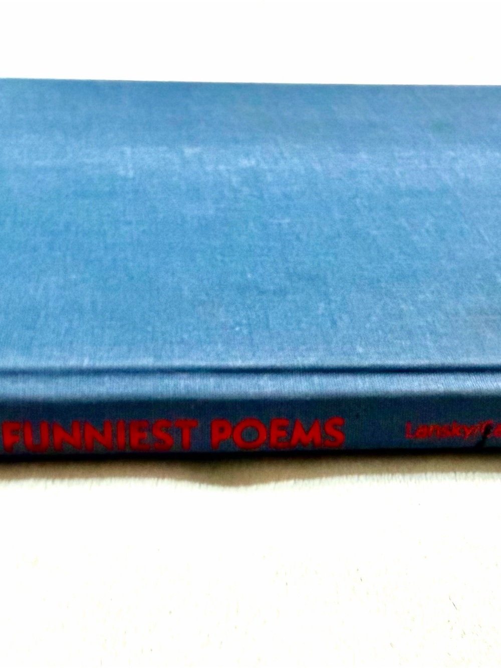 Kid’s Pick the Funniest Poems Hardcover Book